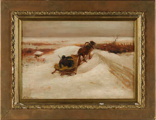 Степанов Алексей Степанович. По зимней позёмке 